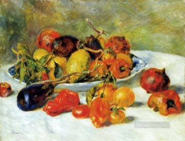 Pierre Auguste Renoir Painting - Fruits from the Midi still life Pierre Auguste Renoir